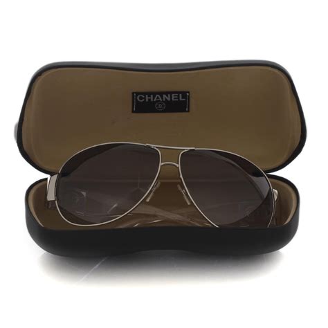 chanel 4128 aviator sunglasses